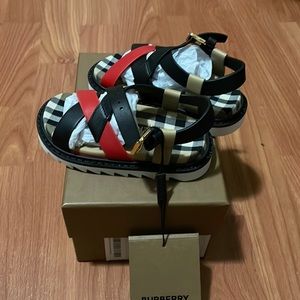 Burberry brand new sandal size 6